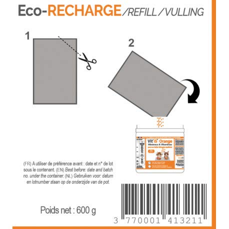 VIT'I5 Orange ECO-Recambio 600g