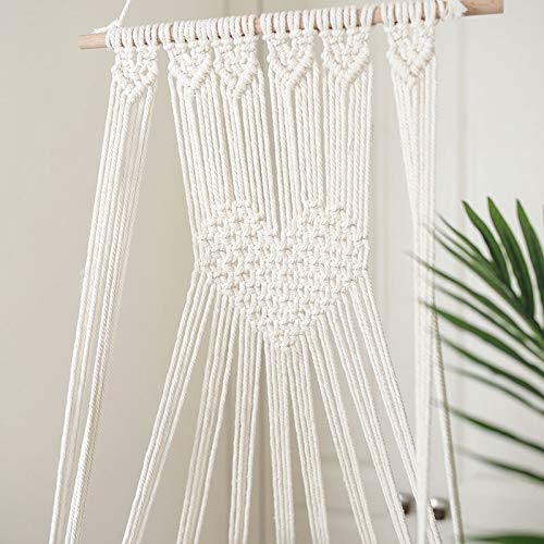 Viudecce Hamaca de Gato Tapiz Columpio Cama Macramé Cuerda de AlgodóN Gato Hamaca para Percha Colgar en la Pared Ventana para Dormir (Sin Tapete)