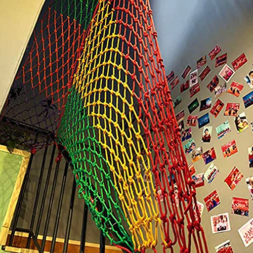 WEIWEIMITE Color Nylon Mano Mano Cuerda Playera Instalación Seguridad Solución Red Automotriz Carga Nets Garden Netting Red Gatos (Size : 2 * 6m)