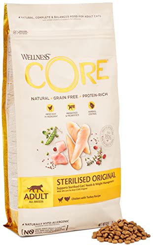 Wellness CORE - Pollo esterilizado para Gatos (1,75 kg)