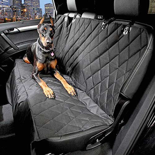 Whinop Accesorios Perros Grandes Negro Perros Moto para Coches/Camiones/SUV