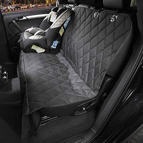 Whinop Accesorios Perros Grandes Negro Perros Moto para Coches/Camiones/SUV