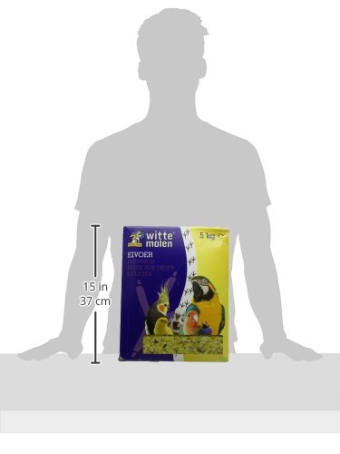 Witte Molen whitte molen Pasta de cria, Amarillo, 10 kg (Paquete de 1), 10000