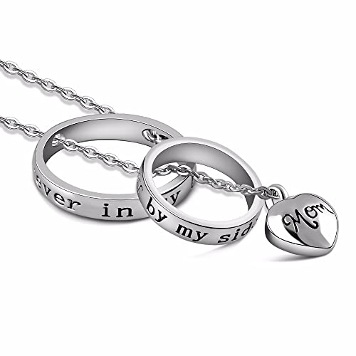 WWQDFRT AZ Ya no a mi Lado for Siempre en mi corazón Monumento Memorial Memorial Ashes NewSake Colgante Collar Joyería T209 (Metal Color : Pet)