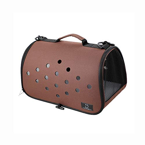 WY-Bolsa para mascotas Bolsa para Mascotas/Bandoleras Portaperros Tela Plegable Impermeable De Doble Cara Fuera De La Jaula De Viaje Ultraligera para Mascotas