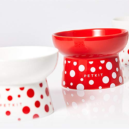 xihan123 Dispensador Comida Perros Personalidad Comedero para Perros Comedero Gato Antivoracidad para Viaje Cámping Uso Doméstico Exterior Cachorro Y Gatito Red