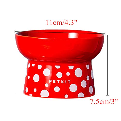 xihan123 Dispensador Comida Perros Personalidad Comedero para Perros Comedero Gato Antivoracidad para Viaje Cámping Uso Doméstico Exterior Cachorro Y Gatito Red