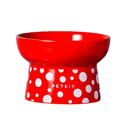 xihan123 Dispensador Comida Perros Personalidad Comedero para Perros Comedero Gato Antivoracidad para Viaje Cámping Uso Doméstico Exterior Cachorro Y Gatito Red
