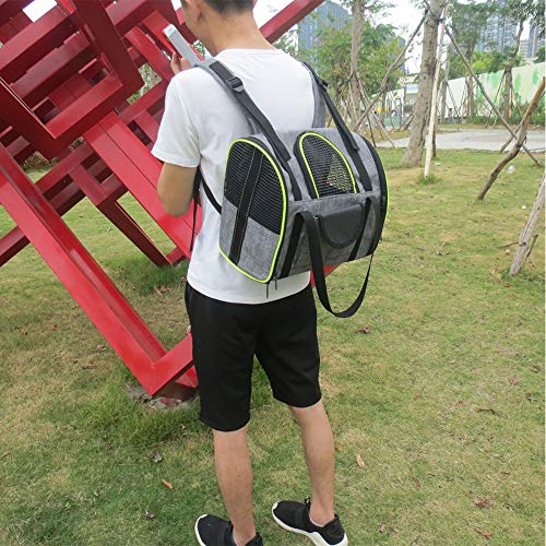 Xingsiyue Transportin para Perros pequeños Bolsos para Mascotas Gato Mochila Viaje Bolso para Coche