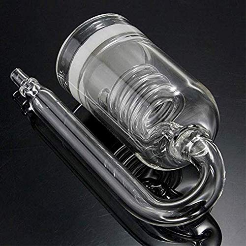 Yeemeen Difusor de CO2, Tubo Acuario CO2 difusor, 60~300L Plantas del Tanque atomizador solenoide Regulador Musgo, CO2 atomizador Espiral de Cristal, Forma de U, Ventosa para Tubos
