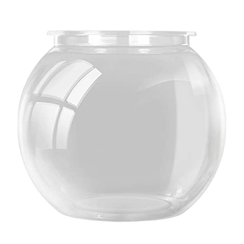 YIFEI2013-SHOP acuarios Esquema de pez de Colores Transparente de Escritorio Tanque de Peces Ornamental Creativo Tanque de Tortuga pequeña Tortuga de Tortuga Aquarium peceras (Size : 6.69IN)