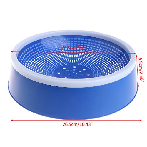 Youliy - Cuenco de plástico para deshumidificación, diseño de paloma, color azul