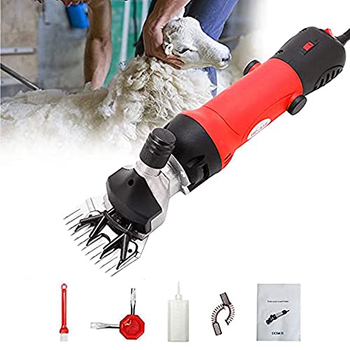 YQJY 690W Esquiladora ovejas para Animales Oveja Alpaca Lana Eléctrico y Profesional Máquina Esquiladora 6 Ajuste de Velocidad