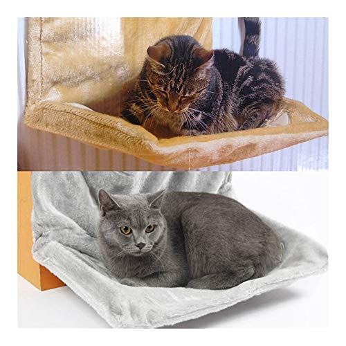 YUXIN Zhochen. Cama del Gato del Gato extraíble Alféizar radiador Cama Hamaca Perca Asiento del salón del Gatito del Animal doméstico Cama Colgante del Asiento Acogedor del Gato Hamaca Monte Mascotas