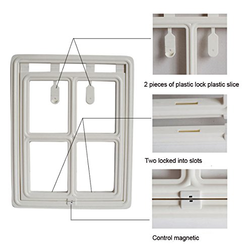 YZWHKJ Gatera Pet Pet Pet Pet Cable Cat Flap Panel DE Pantalla DE Pantalla DE LA Venta DE Seguridad Puertas Puertas Pet Tunnel PUERDA DE Acceso DE Puertas para HOGAR Gateras para Puertas