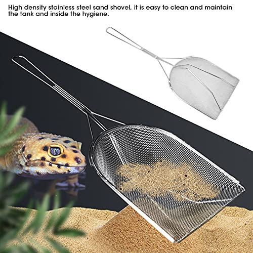 Zerodis Pala de para Reptiles, Diseño Adecuado Especialmente Diseñado con Agujeros Densos Pala de para Reptiles para Quién Tiene Mascotas Reptiles para la Vida Diaria