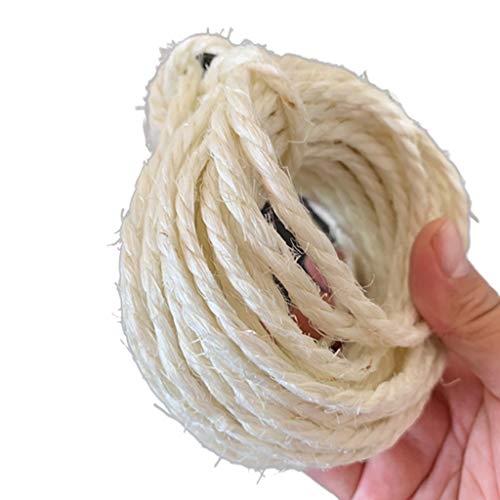 zhiwenCZW DIY cuerda de sisal casera Rascador garra gato Scratch Board Pet Special Cat escalada marco cuerda herramienta Accesorios