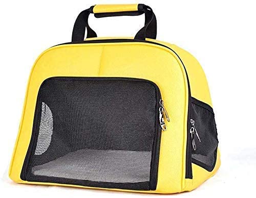 ZHWDD PU Bolso Gato Kennels Transpirable Handheld Lounge Bolsa de Gato portátil Suministros for Mascotas for Gatos Interiores qujunji