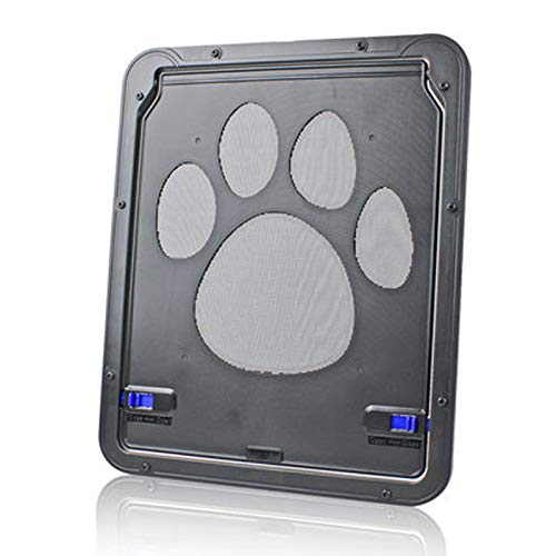 ZHXY Puerta para Gato,Puerta para Perros y Gatos Puerta Mosquitera para Mascotas Gatera de Gatos con Malla para Perros Pequeños,Puerta de Malla para Mascotas