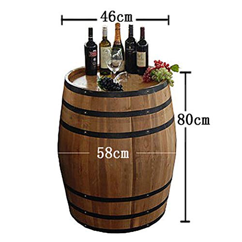 Zhyaj Perrera De Madera para Perros De Interior Perrera De Barril De Vino Vintage para Perros Pequeños Y Medianos Muebles De Interior Cuatro Estaciones