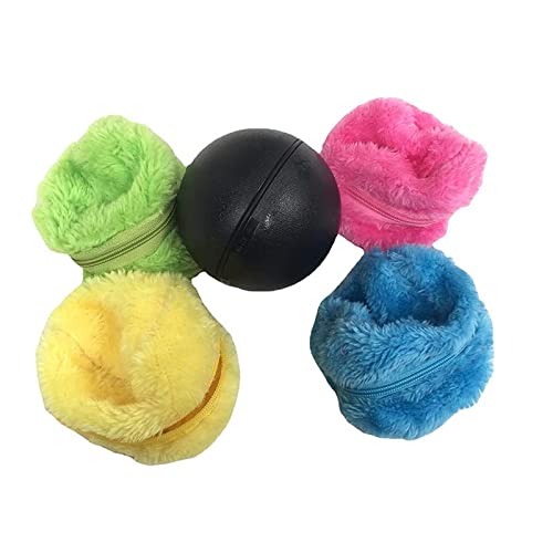 ZJDTC Magic Rolling Ball, juguete eléctrico para mascotas, bola mágica, bola mágica, funciona con pilas, bola mágica para mascotas