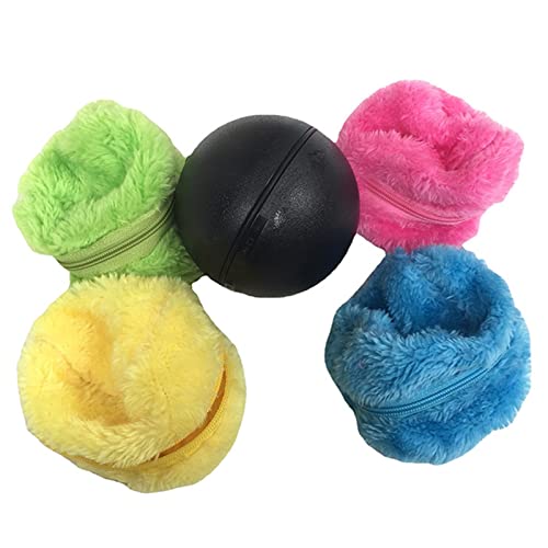 ZJDTC Magic Rolling Ball, juguete eléctrico para mascotas, bola mágica, bola mágica, funciona con pilas, bola mágica para mascotas