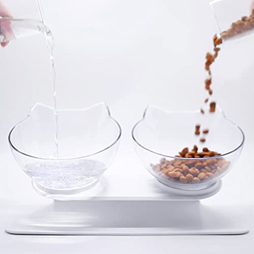 ZMJYH Cat NAPF DOGAPF, Soporte de tamaño Gratis Terry Food and Water Bowls para Gatos Perros Alimentador Productos para Mascotas Tazón de Fuente,2