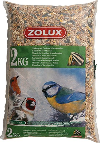 Zolux - Grano para pájaros de jardín – Alimentos para pájaros