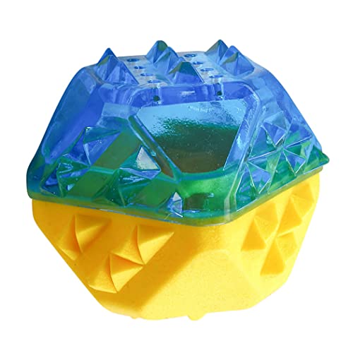 ZOYLINK Perro Masticar Juguete Refrigeración Interactivo Congelable Perro Juguete Juguete Juguete Juguete Mascota para El Verano Pequeño Medio Grande