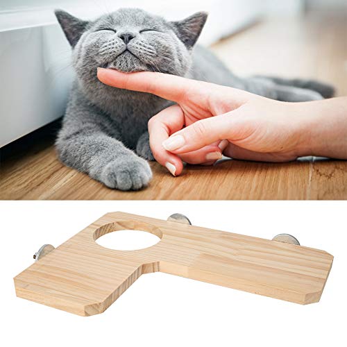 01 Lleva una plataforma de Chinchilla resistente, práctica plataforma de práctica para hacer hámster, para juguetes pequeños de animales pequeños.