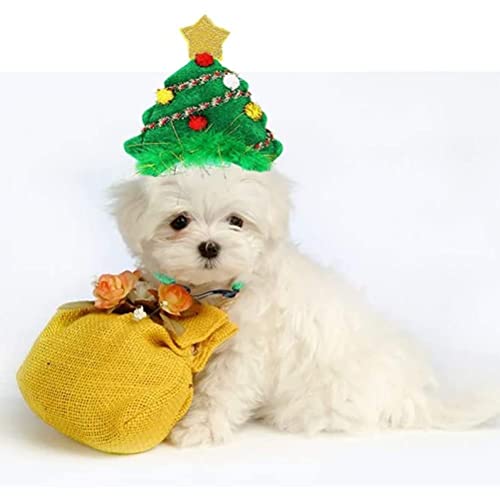 1 pieza de diadema navideña con temática navideña, decoración navideña para gatos, perros, disfraces navideños, diadema para disfraz, ideal para samoyedo, bulldog, dálmata