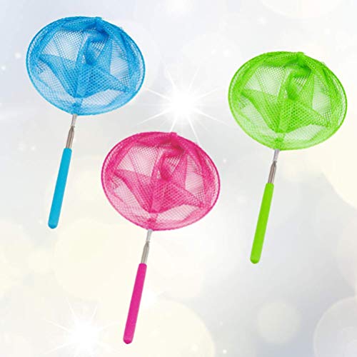 1pc Mariposa Niños Redes de Pesca, Insecto recogiendo Herramienta de Aprendizaje Temprano Juguete del baño Net zcaqtajro (Color : Picture 1, Size : Size 1)