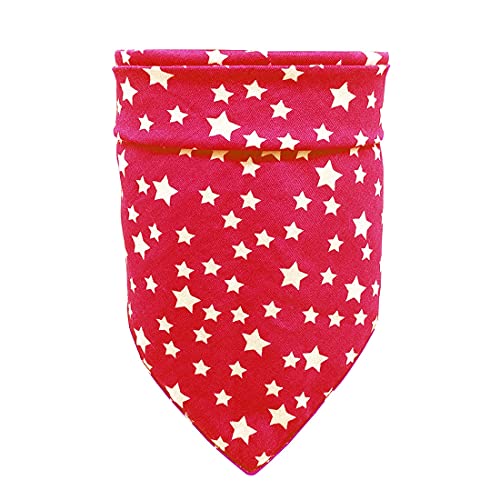 4 º Bandanas Perro De Julio Bandera Americana De Estrellas Patrióticas Bufanda del Triángulo Baberos Perro Pañuelo Pañuelo para Pequeñas y Grandes Perros Gatos Domésticos Animales