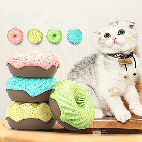 4 piezas de arena para gatos desodorizar la basura con adhesivo extraíble lavable de alto grado eficiente fragancia continua herramienta de aire fresco para mascotas