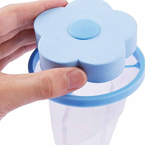 5 Piezas Colector de Cabello Flotante Reutilizables flotantes Pelusa Bola De Limpieza Flotante Bolas Atrapa Lavadora para Lavar la Ropa, Piel de Gato, Pelo de Perro y Todo Tipo depilación Mascotas