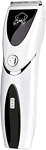 AACXRCR Cortadora eléctrica para mascotas, maquinilla de afeitar recargable, herramienta de corte profesional para cortar el pelo y recortadora Adecuado para perros, gatos y otras mascotas