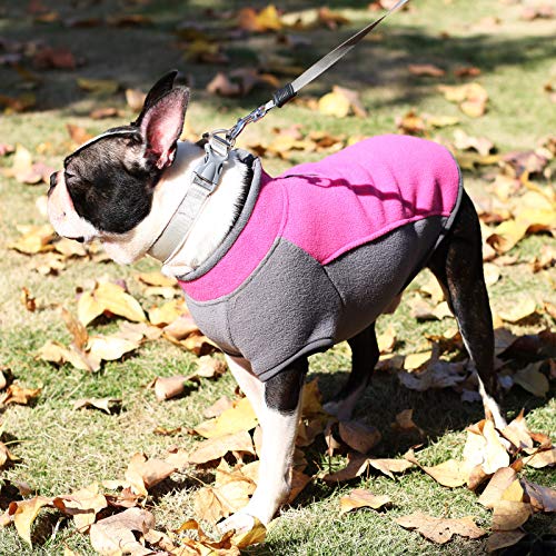 ABRRLO Suéter de forro polar para perro, ropa de mascota cálida para cachorros y gatos, suéter para perros pequeños y medianos