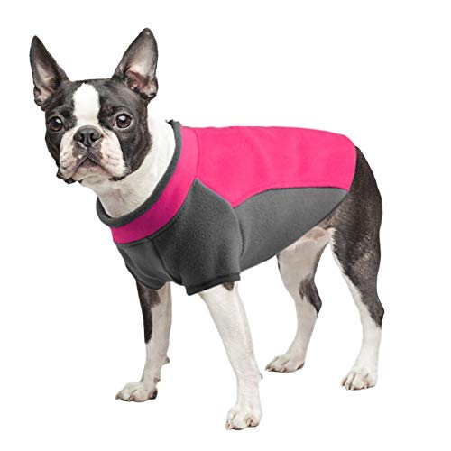 ABRRLO Suéter de forro polar para perro, ropa de mascota cálida para cachorros y gatos, suéter para perros pequeños y medianos