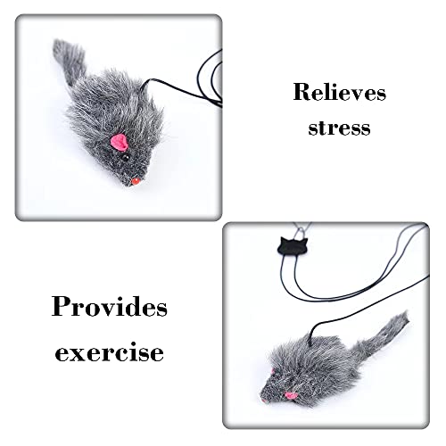 Accesorios de ratón Juguete de gato multifunción colgante gatito juguetes puerta colgante juguete para la sala de estar mascota gato