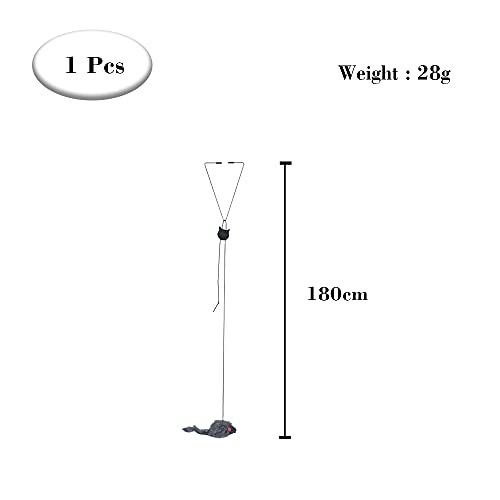 Accesorios de ratón Juguete de gato multifunción colgante gatito juguetes puerta colgante juguete para la sala de estar mascota gato