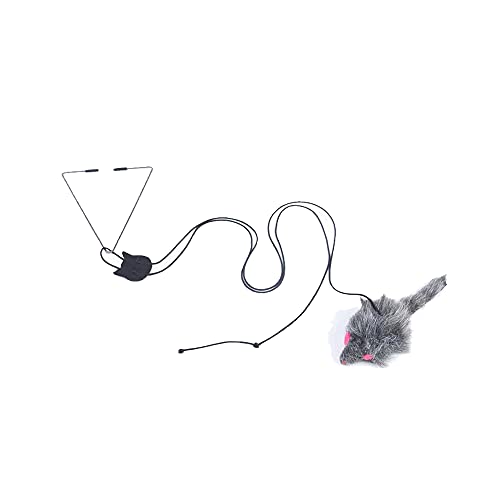 Accesorios de ratón Juguete de gato multifunción colgante gatito juguetes puerta colgante juguete para la sala de estar mascota gato