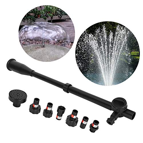 Acuario multifunción Boquilla de fuente, Tanques de peces Bomba de estanque Fuente de agua Rociador Boquilla Tubo Kit Accesorio de bomba de agua de acuario