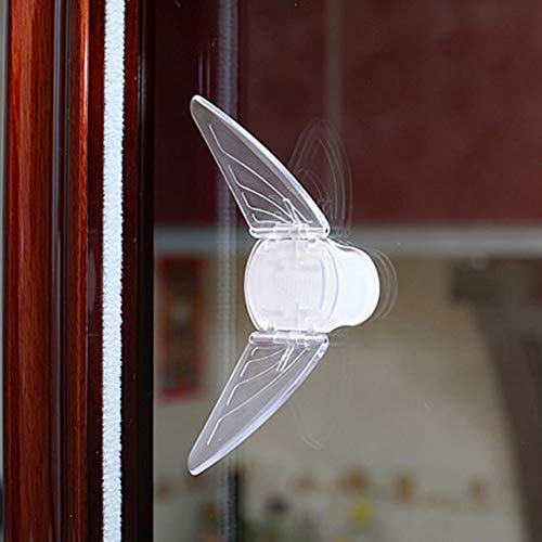 Aiggend Tapón de la Puerta, Cerradura de Seguridad de la Puerta de la Mariposa Y Ventana corredera Puerta Stop Child Bloqueo de Ventanas