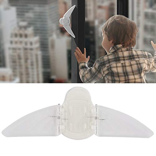 Aiggend Tapón de la Puerta, Cerradura de Seguridad de la Puerta de la Mariposa Y Ventana corredera Puerta Stop Child Bloqueo de Ventanas