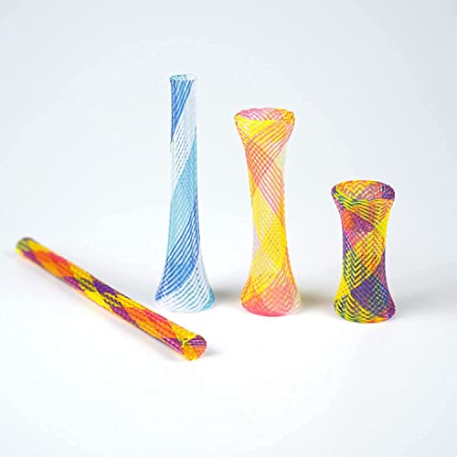 AIMICOCA 30 unidades de juguete interactivo para gatos de interior, bobina de plástico multicolor para gatitos, mordeduras y caza (color al azar)