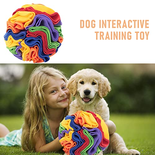 Alfombra para perros con pelota de golf, juguete interactivo, juguete educativo para perros, búsqueda de alimentos, relajación, diámetro 15 cm/20 cm