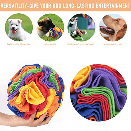Alfombra para perros con pelota de golf, juguete interactivo, juguete educativo para perros, búsqueda de alimentos, relajación, diámetro 15 cm/20 cm