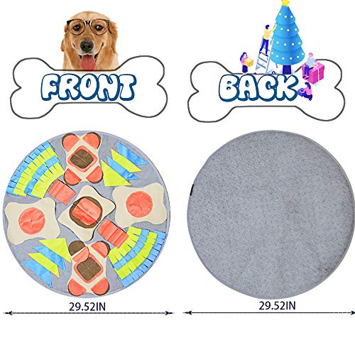 Alfombra para perros de juguete intelectual con olores, para entrenar, manta para olorar, juguete inteligente, juguete para perros, alfombrilla de entrenamiento para mascotas, perros y gatos