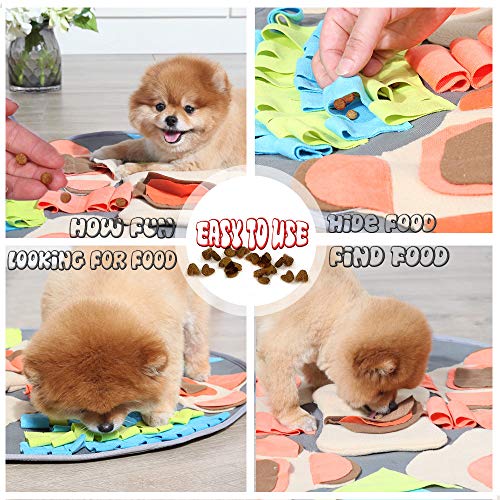 Alfombra para perros de juguete intelectual con olores, para entrenar, manta para olorar, juguete inteligente, juguete para perros, alfombrilla de entrenamiento para mascotas, perros y gatos