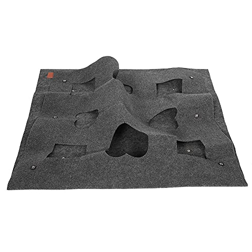 Alfombrilla de juego para gatos, centro de actividades para gatos, manta para gatos, alfombrilla de juguete para gatos, alfombrilla antideslizante para actividades de gatos, alfombrilla para entrenami
